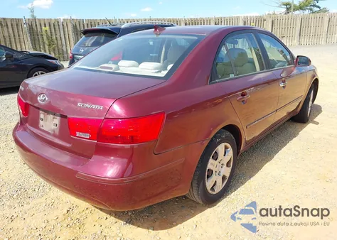 2009 Hyundai Sonata Gls from USA, damaged, VIN 5NPET46C49H530865